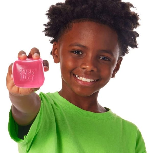 NeeDoh Nice Cube - Solid Squish - 3 Pack (Assorted)