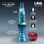The Original Lava? Lamp - 14.5 Night Swim - Classic Liquid Motion Lamp - White Wax and Blue Liquid - Item #2095 (Amazon Exclusive)